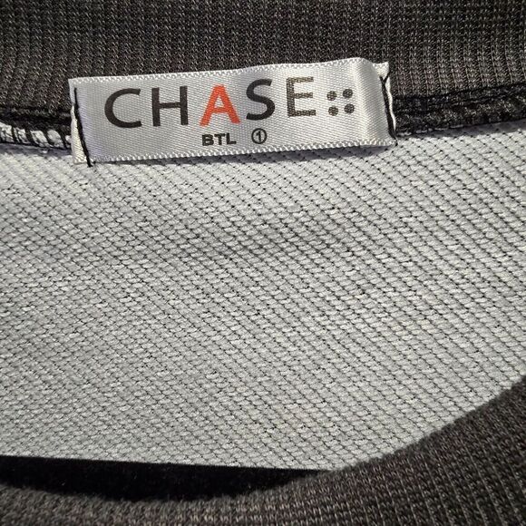 Chase BTL Fair Isle Striped Printed Pullover Sweatshirt L/XL Y2K Grandpa - Picture 6 of 7